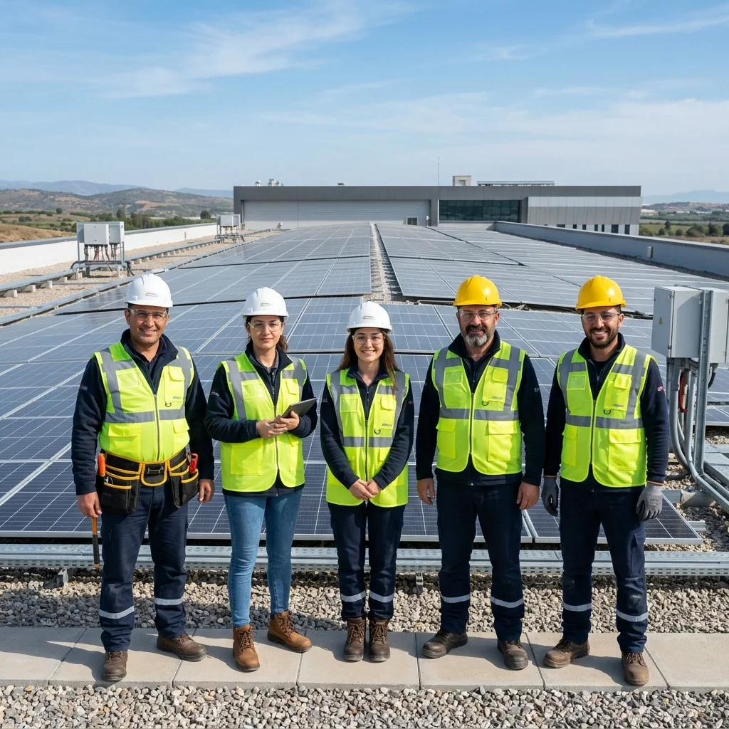 Adel Solar Enerji ekibi - Hakan Kan